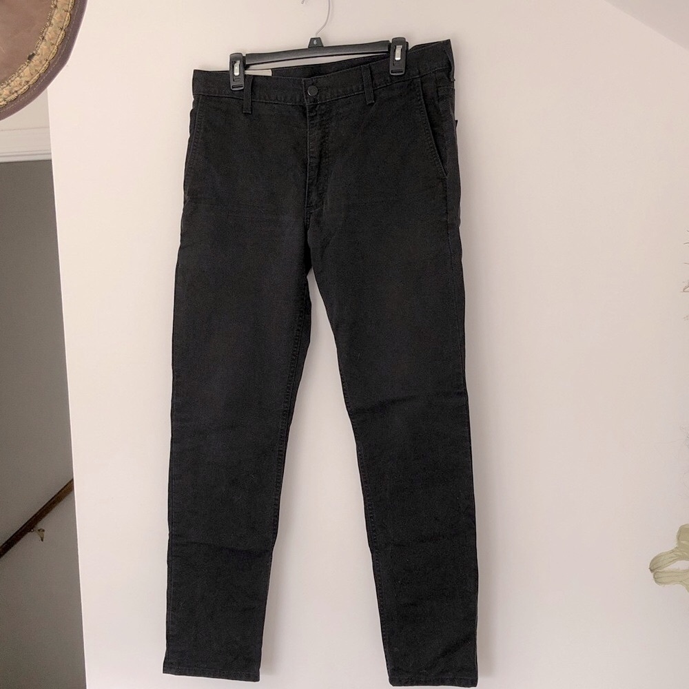 35” Waist Levi’s Chinos Men's Black Jeans Pants Cotton